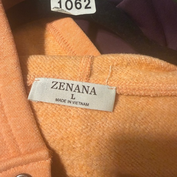 Women’s coral Hoodie Sweater - Picture 3 of 3